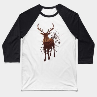 Autumn deer Baseball T-Shirt